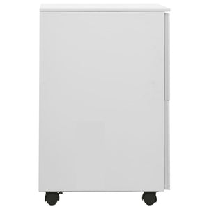 Schedario Mobile Grigio Chiaro 39x45x67 cm in Acciaio 335975