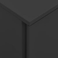 Schedario Mobile Antracite 39x45x60 cm in Acciaio 335981