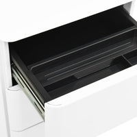 Schedario Mobile Bianco 30x45x59 cm in Acciaio cod mxl 55204