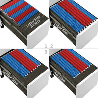 Schedario Mobile Grigio Chiaro 30x45x59 cm in Acciaio cod mxl 69071