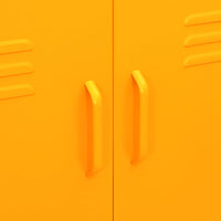 Armadietto Giallo Senape 80x35x101,5 cm in Acciaio cod mxl 54410