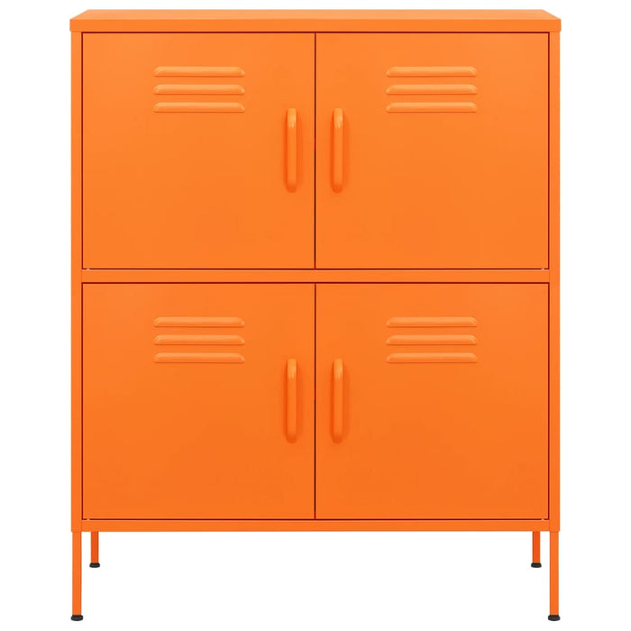 Armadietto Arancione 80x35x101,5 cm in Acciaio cod mxl 47210