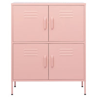 Armadietto Rosa 80x35x101,5 cm in Acciaio cod mxl 41510