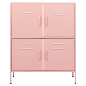 Armadietto Rosa 80x35x101,5 cm in Acciaio cod mxl 41510
