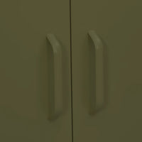 Armadietto Verde Oliva 80x35x101,5 cm in Acciaio cod mxl 53309