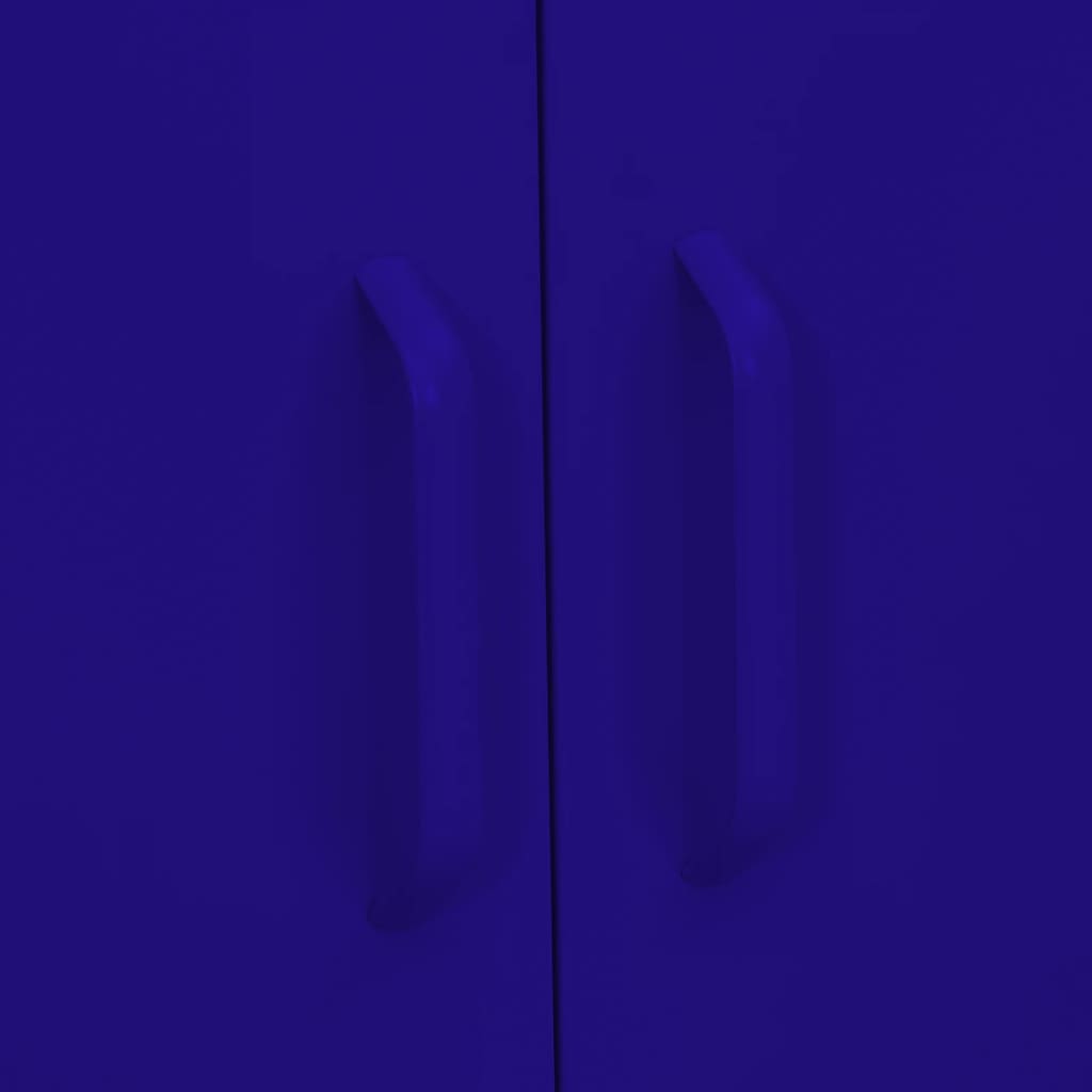 Armadietto Blu Marino 80x35x101,5 cm in Acciaio cod mxl 60139