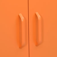 Armadietto Arancione 80x35x101,5 cm in Acciaio cod mxl 49175