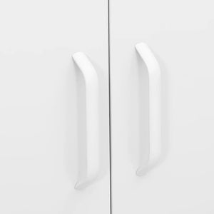 Armadietto Bianco 80x35x101,5 cm in Acciaio 336161