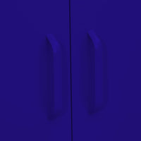 Armadietto Blu Marino 80x35x101,5 cm in Acciaio cod mxl 65153