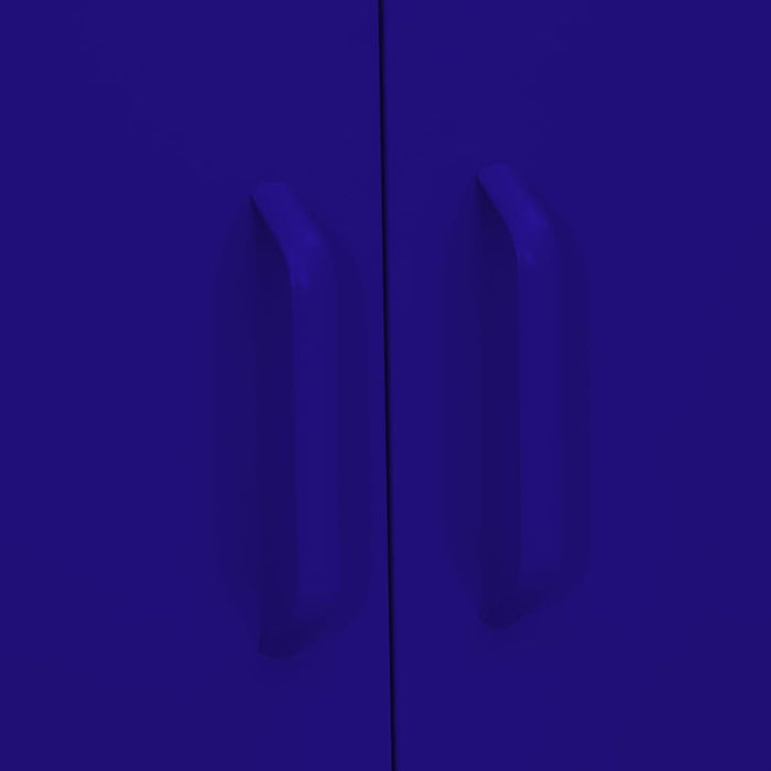 Armadietto Blu Marino 80x35x101,5 cm in Acciaio cod mxl 65153