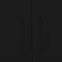 Armadietto Nero 80x35x101,5 cm in Acciaio cod mxl 40292