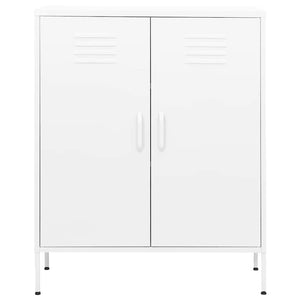 Armadietto Bianco 80x35x101,5 cm in Acciaio cod mxl 42765