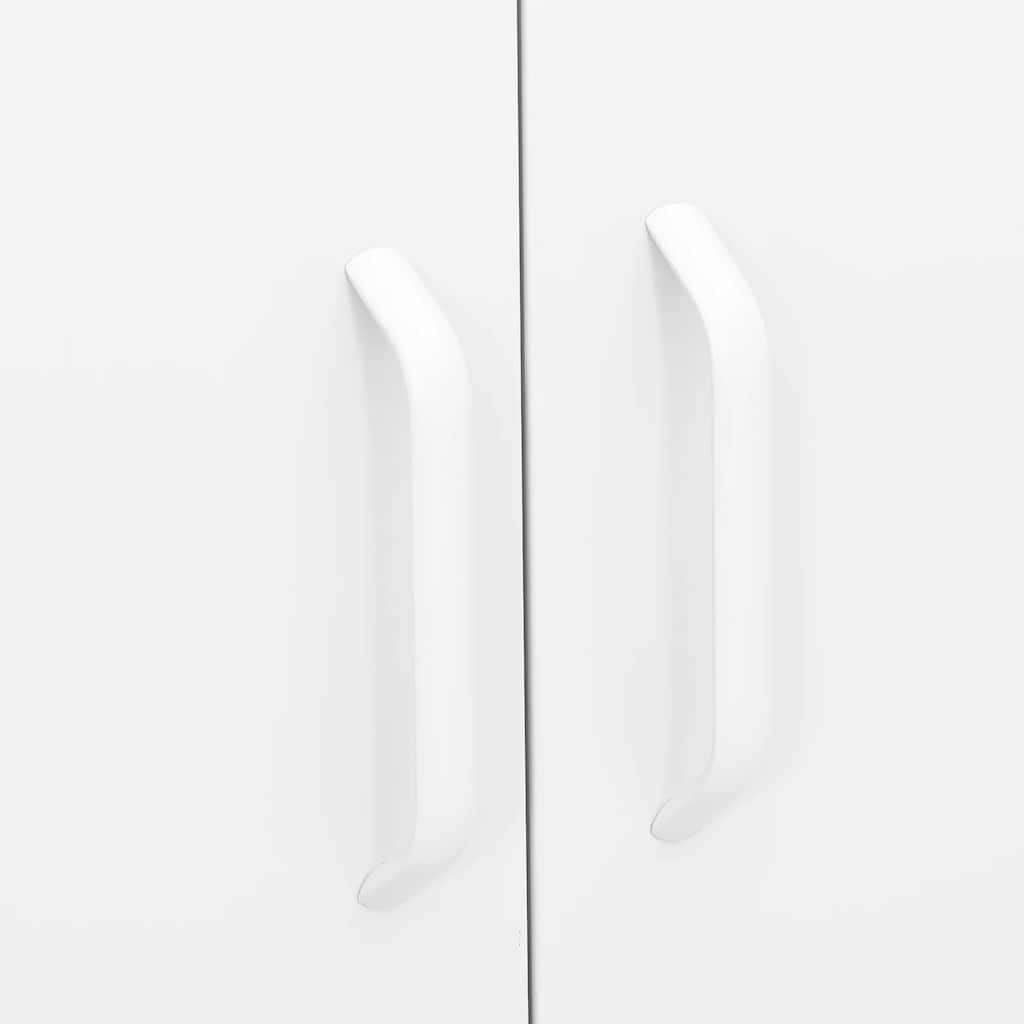 Armadietto Bianco 80x35x101,5 cm in Acciaio cod mxl 42765