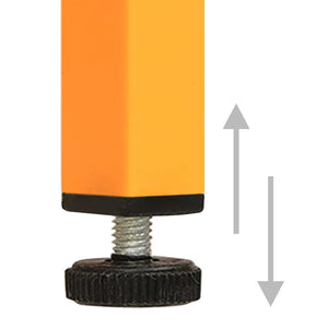 Armadietto Giallo Senape 80x35x101,5 cm in Acciaio cod mxl 48100