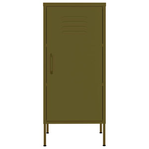 Armadietto Verde Oliva 42,5x35x101,5 cm in Acciaio 336189