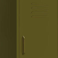 Armadietto Verde Oliva 42,5x35x101,5 cm in Acciaio 336189