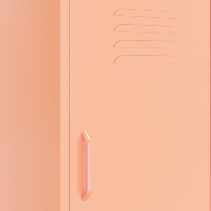 Armadietto Rosa 42,5x35x101,5 cm in Acciaio 336193