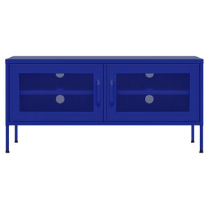 Mobile TV Blu Marino 105x35x50 cm in Acciaio cod mxl 20916