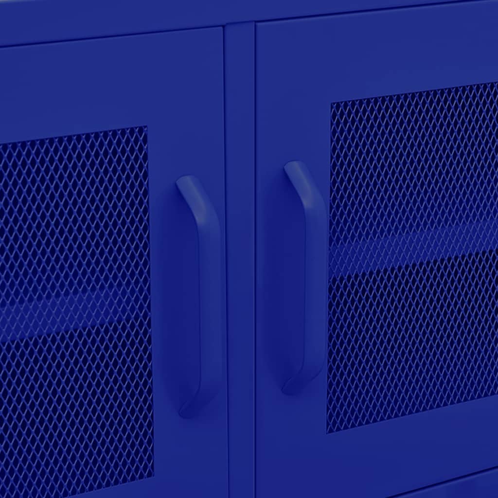 Mobile TV Blu Marino 105x35x50 cm in Acciaio cod mxl 20916