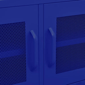 Mobile TV Blu Marino 105x35x50 cm in Acciaio cod mxl 20916