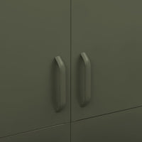 Armadio Verde Oliva 90x50x180 cm in Acciaio cod mxl 69809
