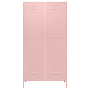 Armadio Rosa 90x50x180 cm in Acciaiocod mxl 128546