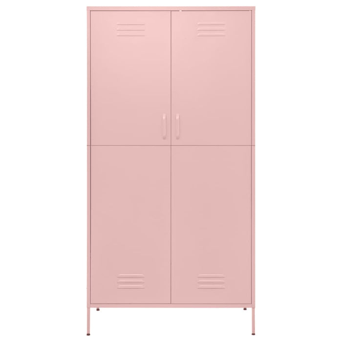 Armadio Rosa 90x50x180 cm in Acciaiocod mxl 128546