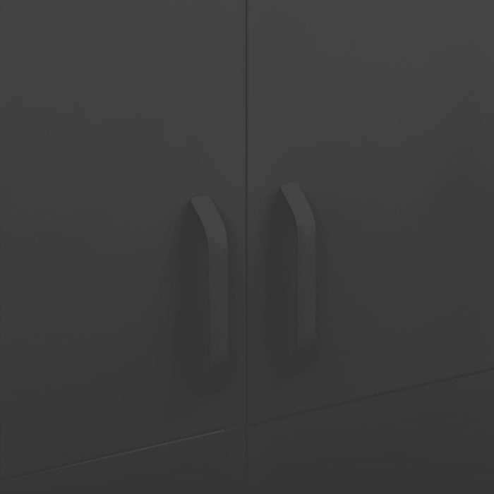 Armadio Antracite 90x50x180 cm in Acciaio cod mxl 78697