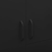 Armadio Nero 90x50x180 cm in Acciaio 336250