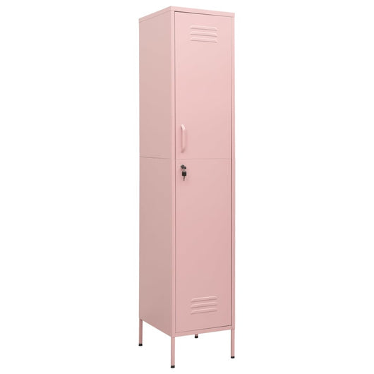 Armadio Rosa 35x46x180 cm in Acciaio cod mxl 49413