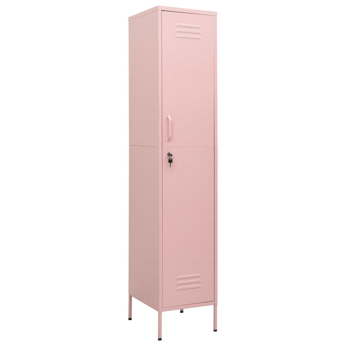 Armadio Rosa 35x46x180 cm in Acciaio cod mxl 49413