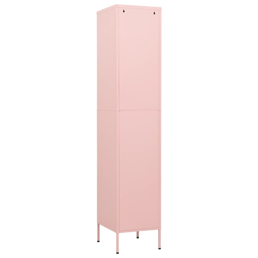 Armadio Rosa 35x46x180 cm in Acciaio cod mxl 49413