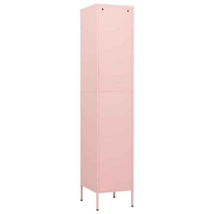 Armadio Rosa 35x46x180 cm in Acciaio cod mxl 49413