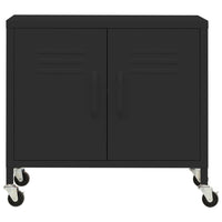 Armadietto Nero 60x35x56 cm in Acciaio 336268