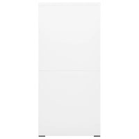 Armadio Classificatore Bianco 46x62x133 cm in Acciaio cod mxl 76409