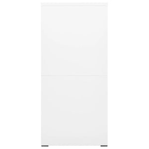 Armadio Classificatore Bianco 46x62x133 cm in Acciaio cod mxl 76409