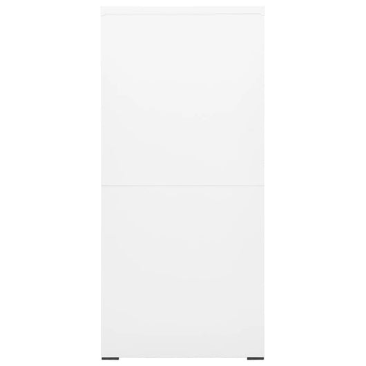 Armadio Classificatore Bianco 46x62x133 cm in Acciaio 336278