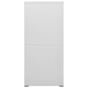 Armadio Classificatore Grigio Chiaro 46x62x133 cm in Acciaiocod mxl 127439
