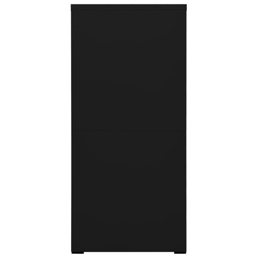 Schedario Nero 46x62x133 cm in Acciaio 336280