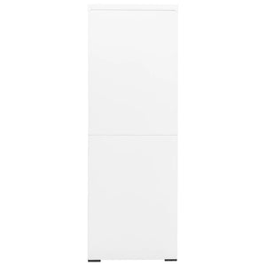 Armadio Classificatore Bianco 90x46x134 cm in Acciaio 336294