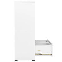 Armadio Classificatore Bianco 90x46x134 cm in Acciaio 336294