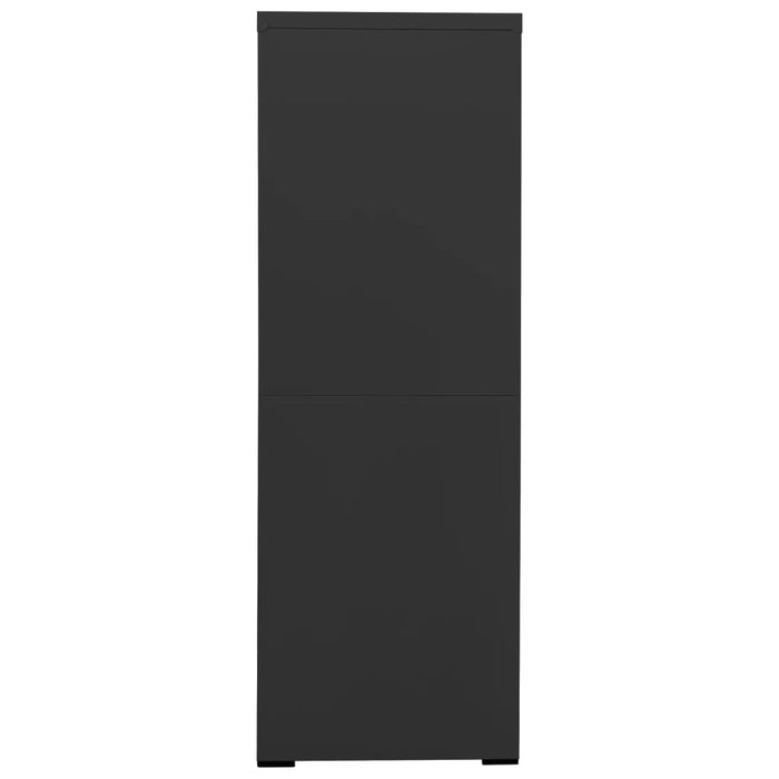 Armadio Classificatore Antracite 90x46x134 cm in Acciaio cod mxl 65340