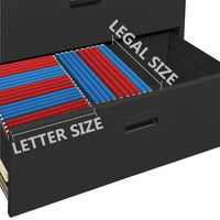 Armadio Classificatore Antracite 90x46x134 cm in Acciaio cod mxl 65340