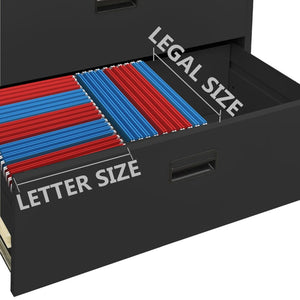 Armadio Classificatore Antracite 90x46x134 cm in Acciaio cod mxl 65340