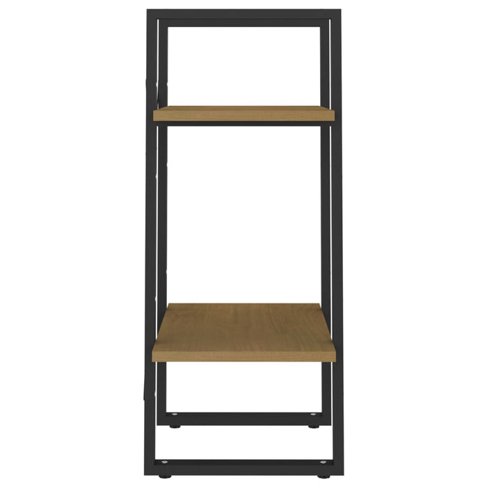 Libreria a 2 Ripiani 40x30x70 cm in Legno Massello di Pino 806415