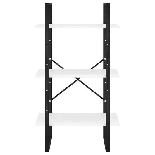 Ripiano portaoggetti 60 x 30 x 105 cm in truciolato bianco 02_0000625