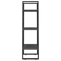 Scaffale Portaoggetti Grigio 60x30x105 cm Legno Multistrato 806509