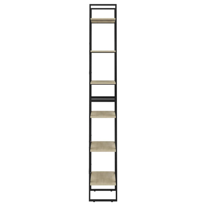 Scaffale Portaoggetti Sonoma 60x30x210 cm in Legno Multistrato 806520