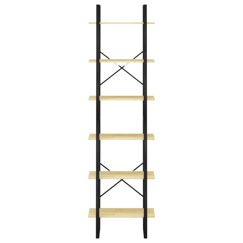 Scaffale Portaoggetti 60x30x210 cm in Legno Massello di Pino 806522