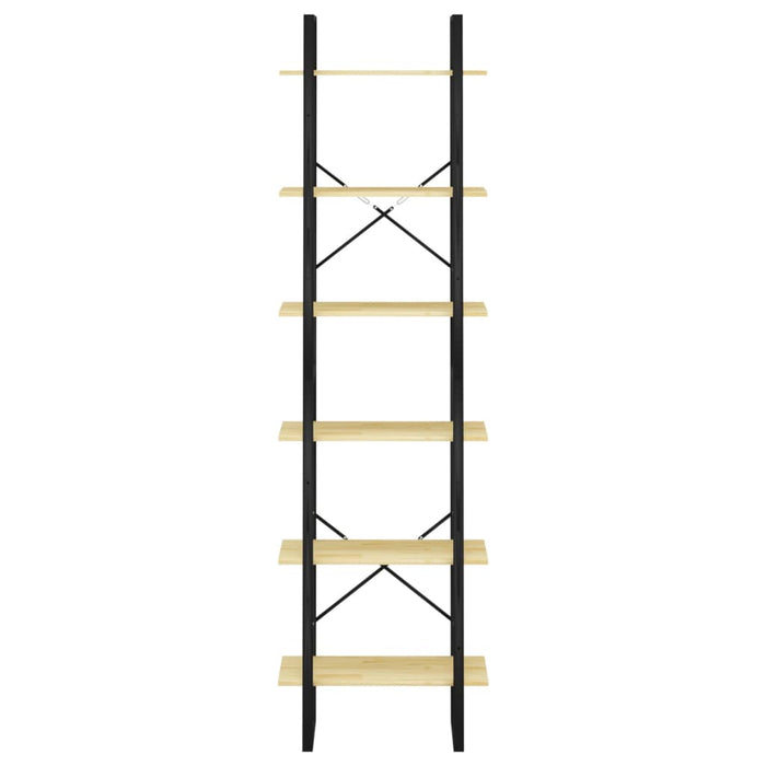 Scaffale Portaoggetti 60x30x210 cm in Legno Massello di Pino 806522